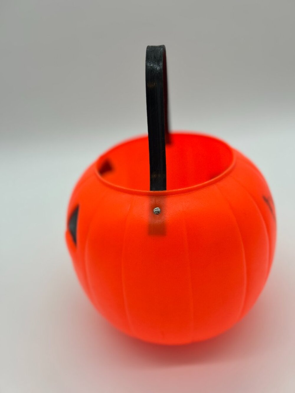 VTG Empire Blow Mold Jack O’Lantern Candy Bucket Pumpkin TrickOrTreat Pail 1980 - Picture 4 of 9